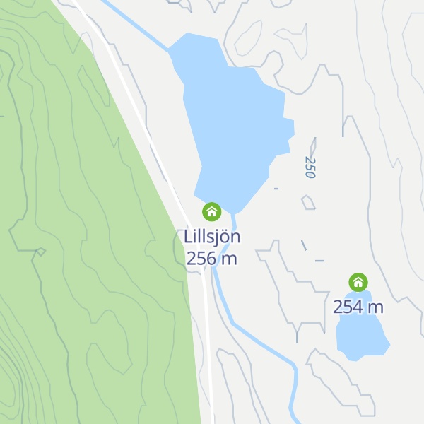 Map of Lillsjön