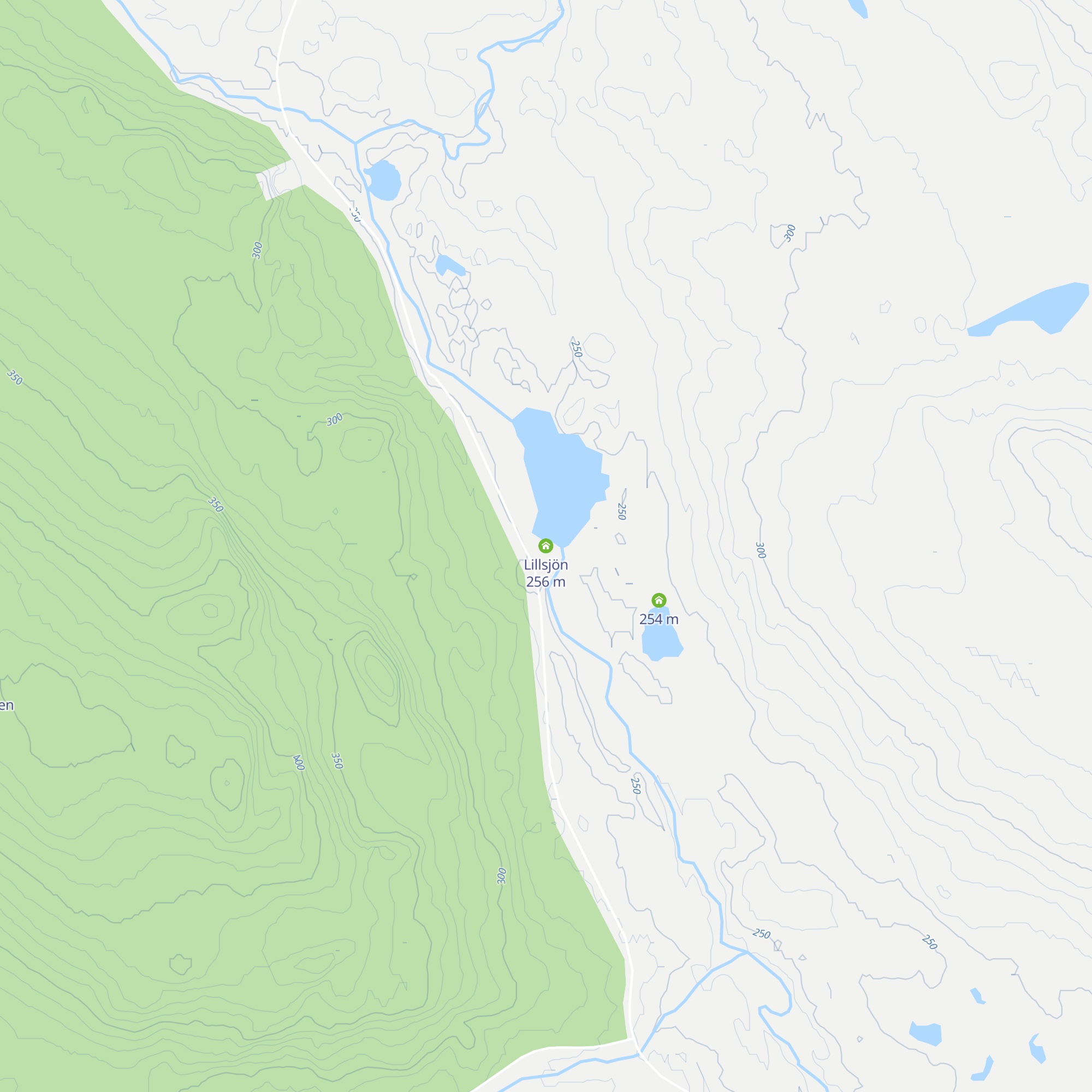 Lillsjön map