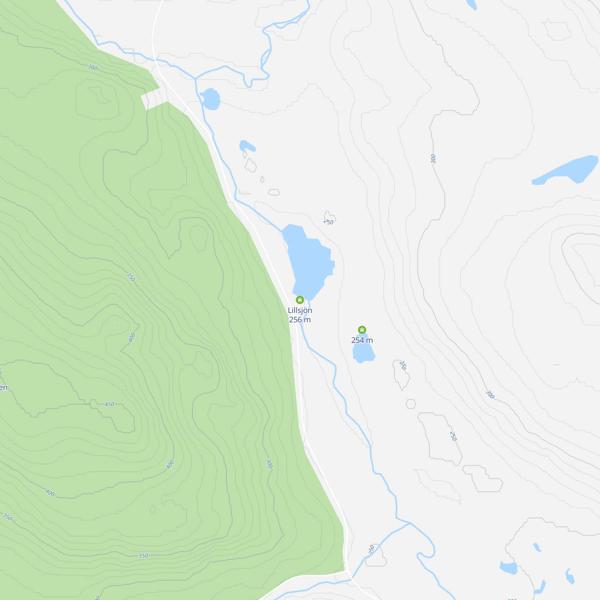 Lillsjön map