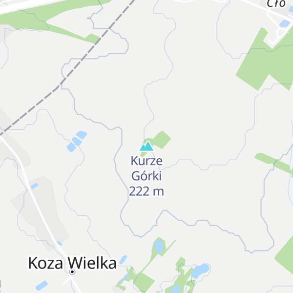 Map of Kurze Górki