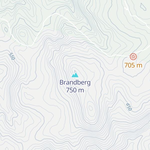 Map of Brandberg