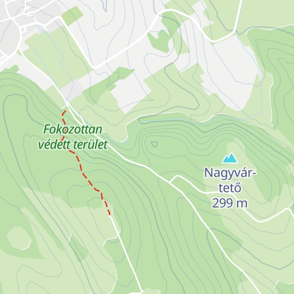 Map of Vár-hegy