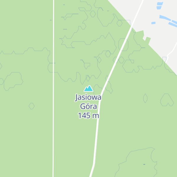 Map of Jasiowa Góra