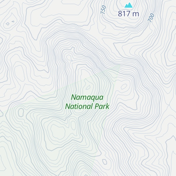 Map of Wolfhoek se Berg