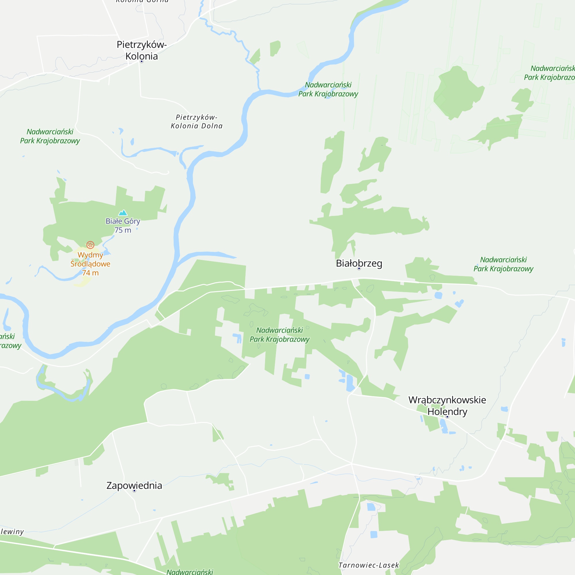 Chatka Ornitologa PTTK map