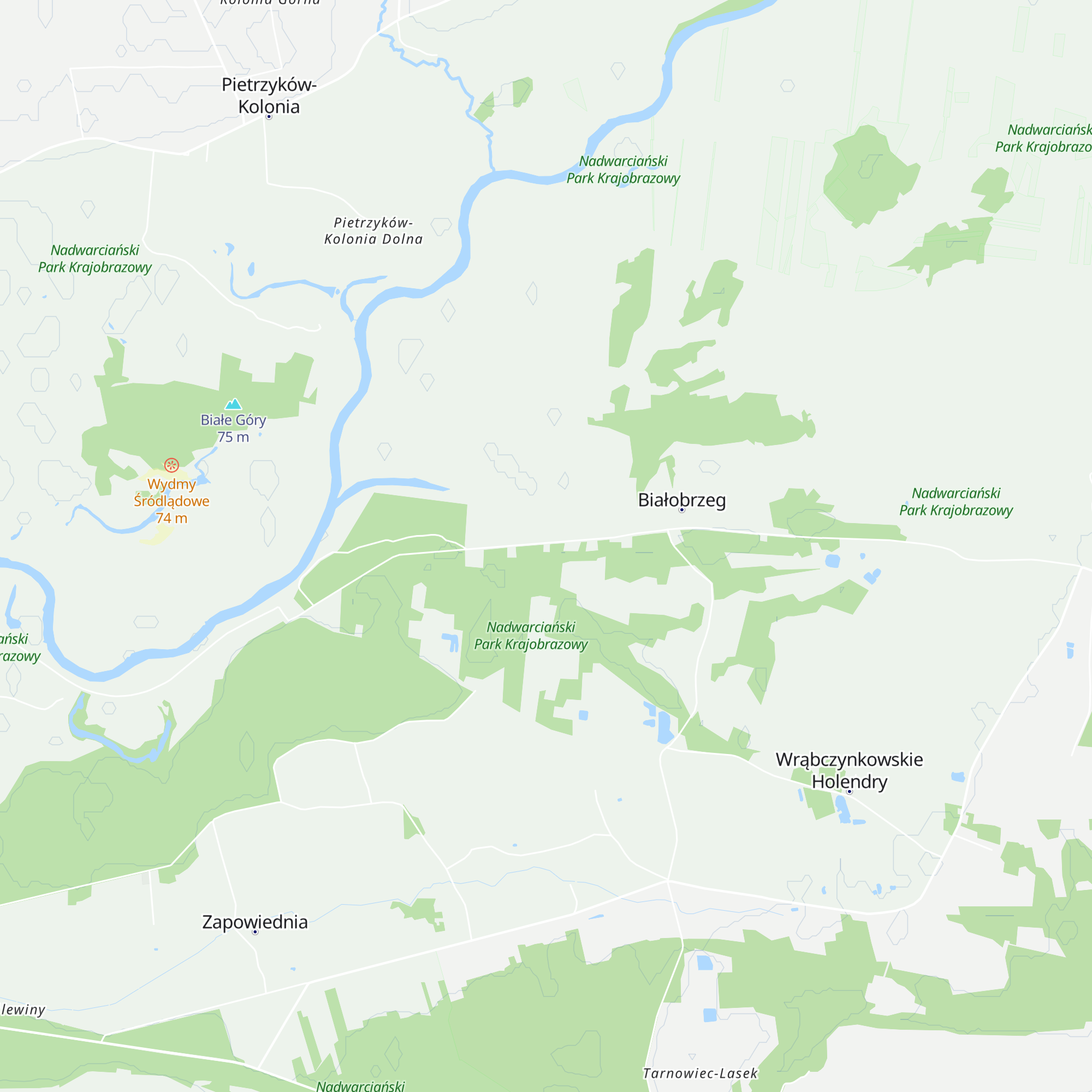 Chatka Ornitologa PTTK map