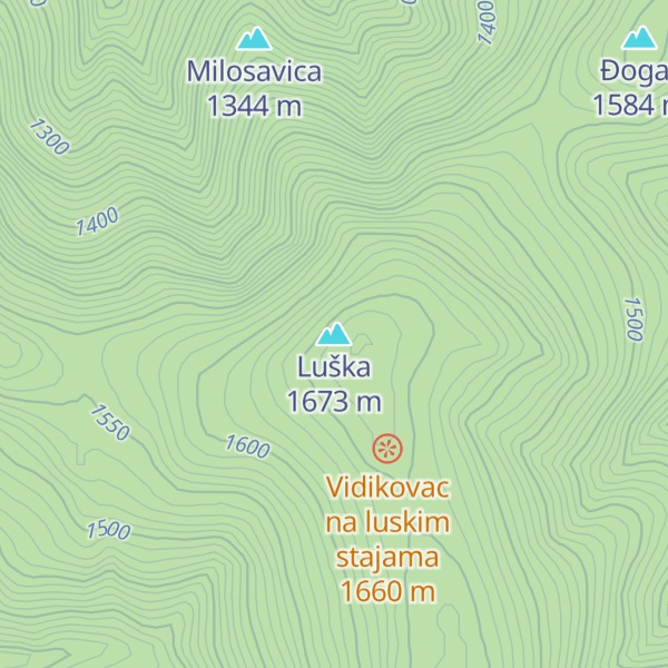 Map of Luška
