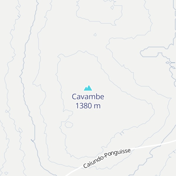 Map of Cavambe