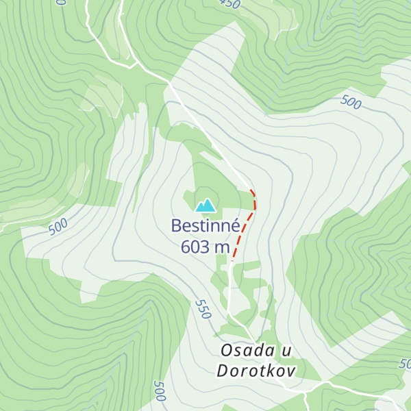 Map of Bestinné