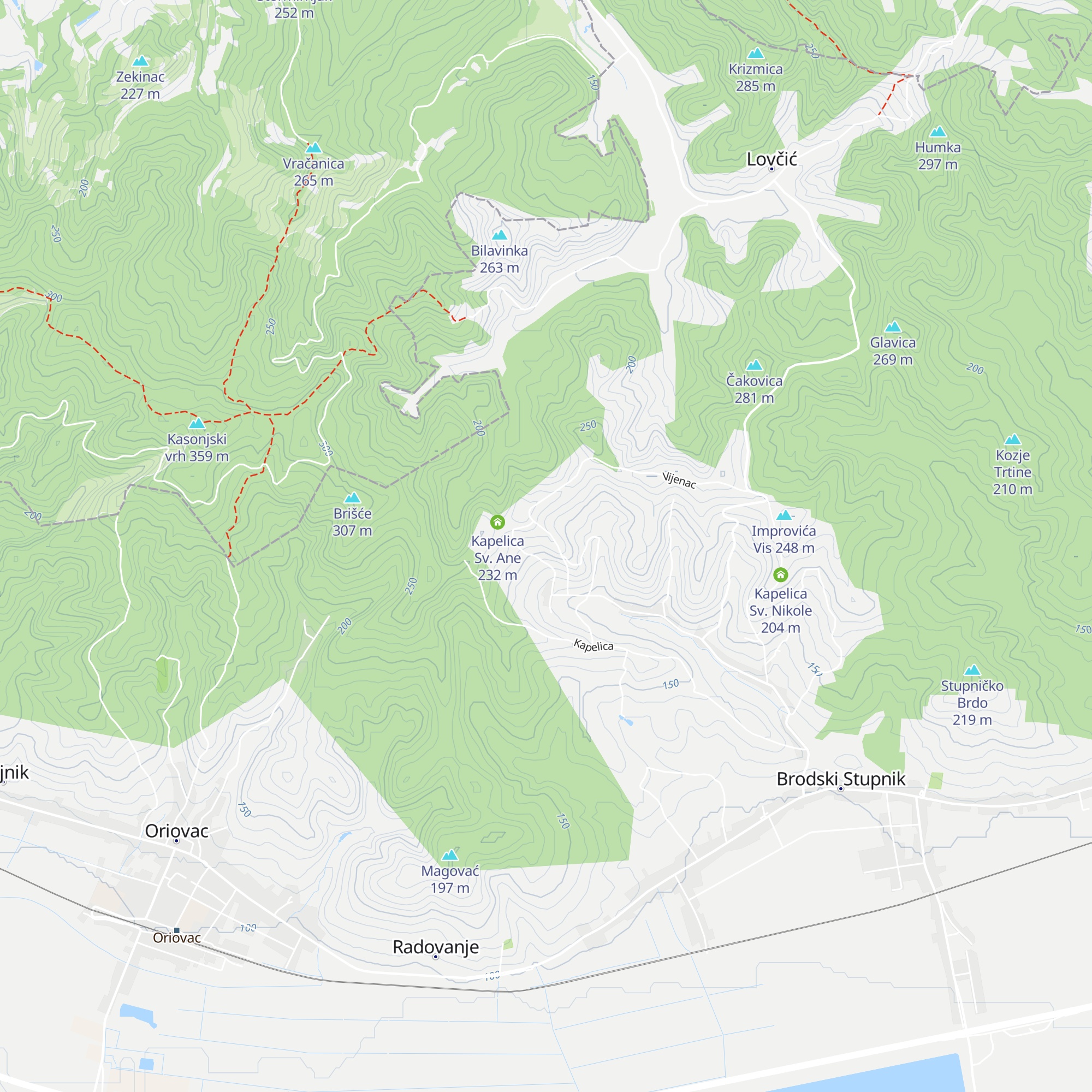 Kapelica Sv. Klara map