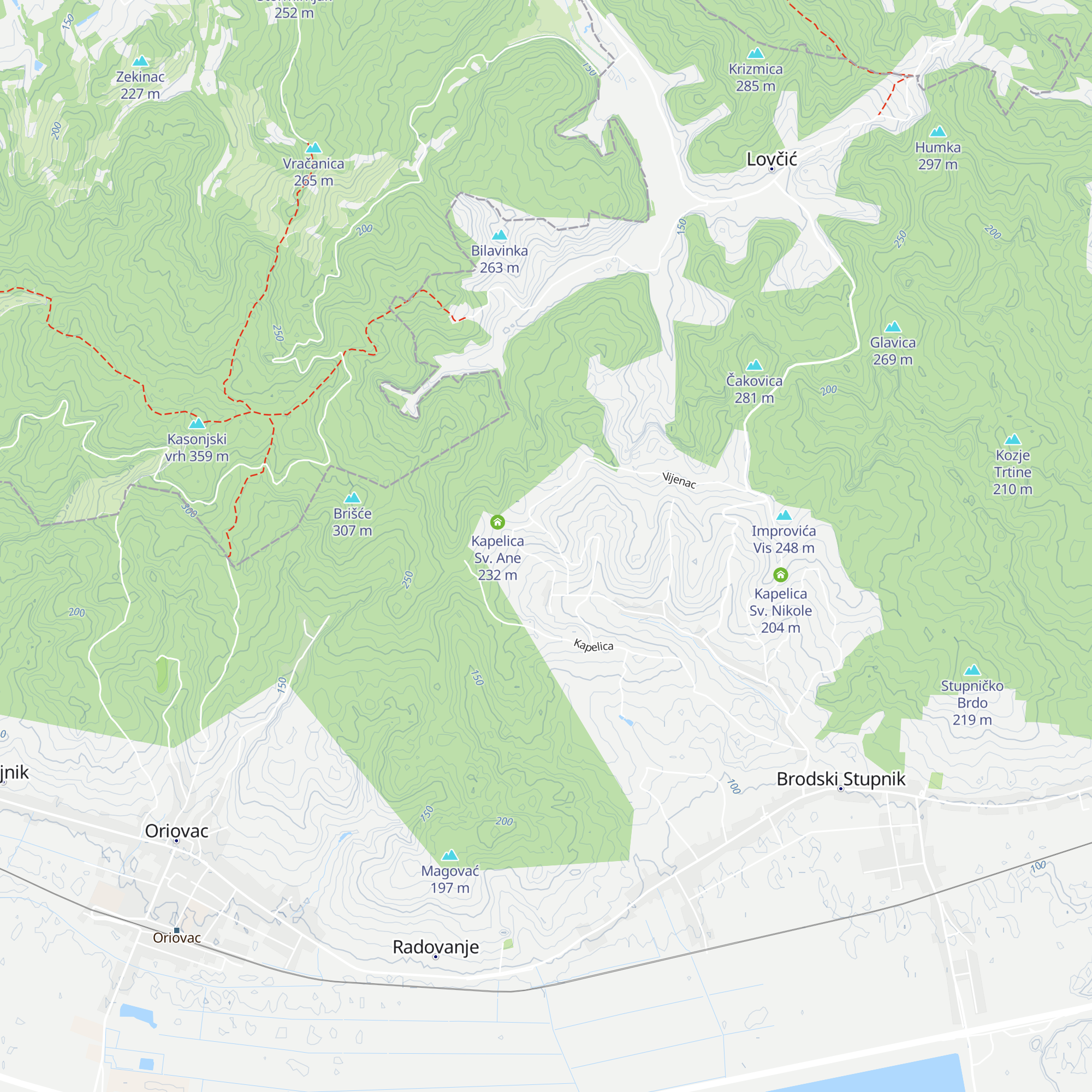 Kapelica Sv. Klara map