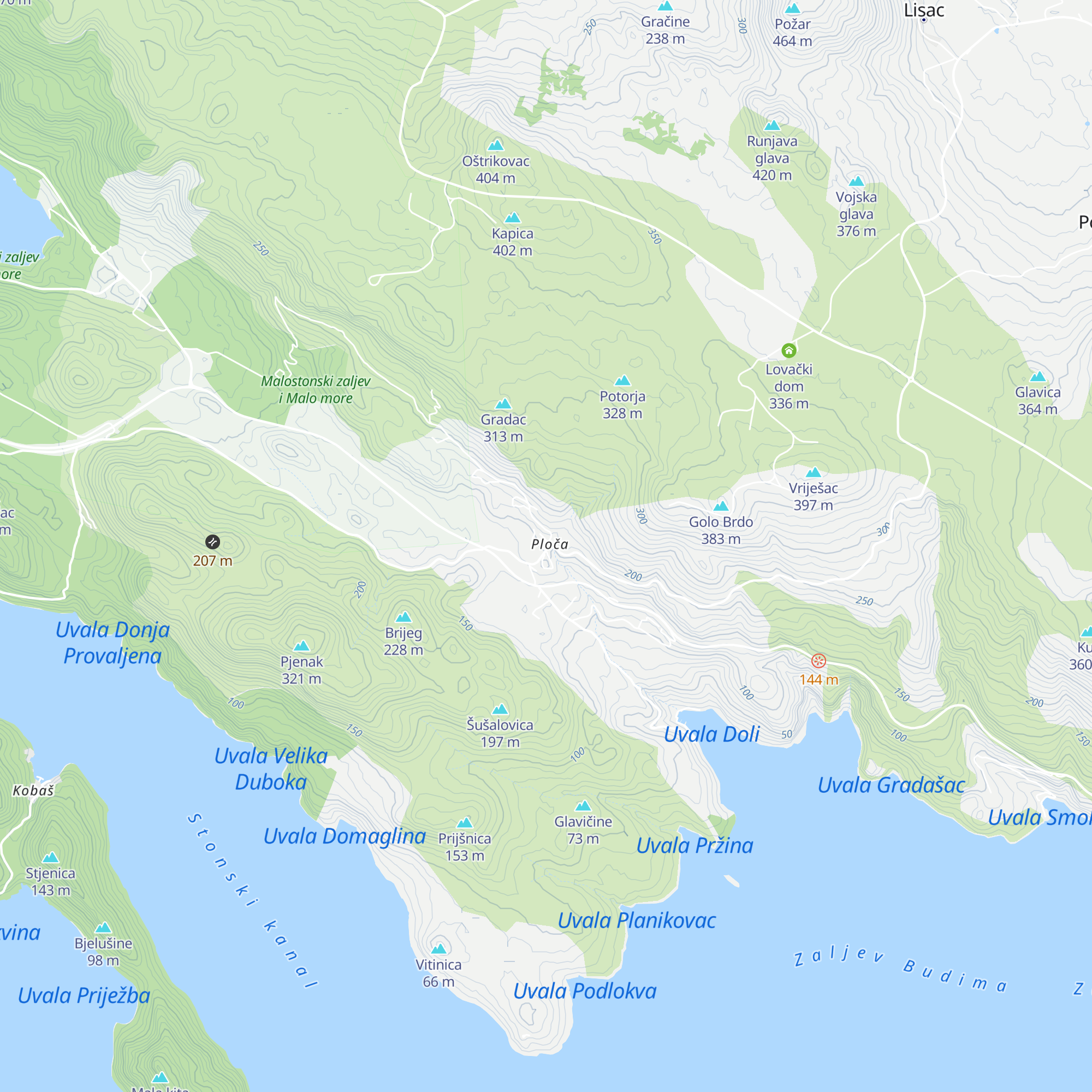 Zaklada braće Nikole i Miha Mihanovića map