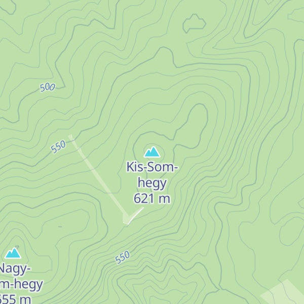 Map of Kis-Som-hegy