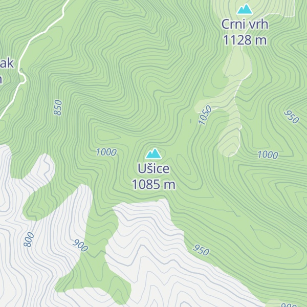 Map of Ušice