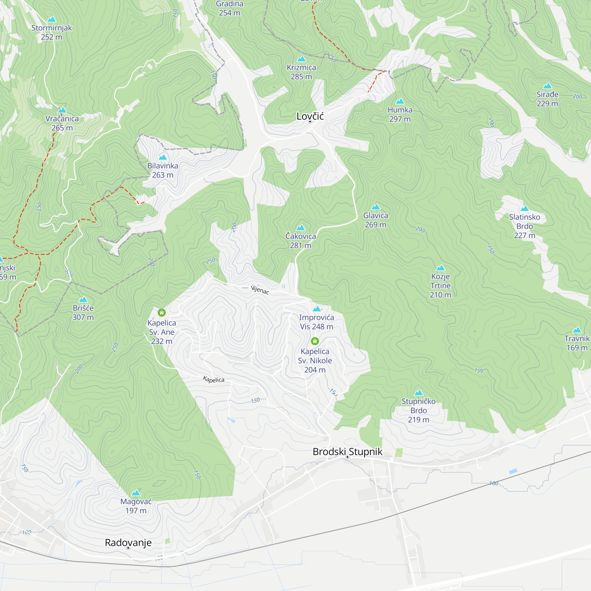 Kapelica Sv. Vinko map