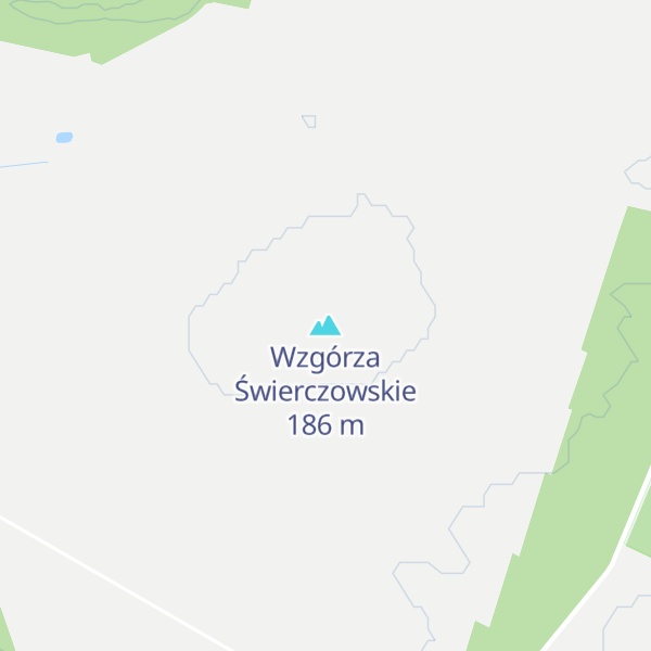 Map of Wzgórza Świerczowskie