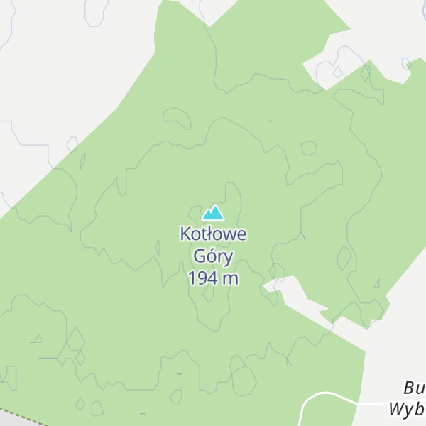 Map of Kotłowe Góry