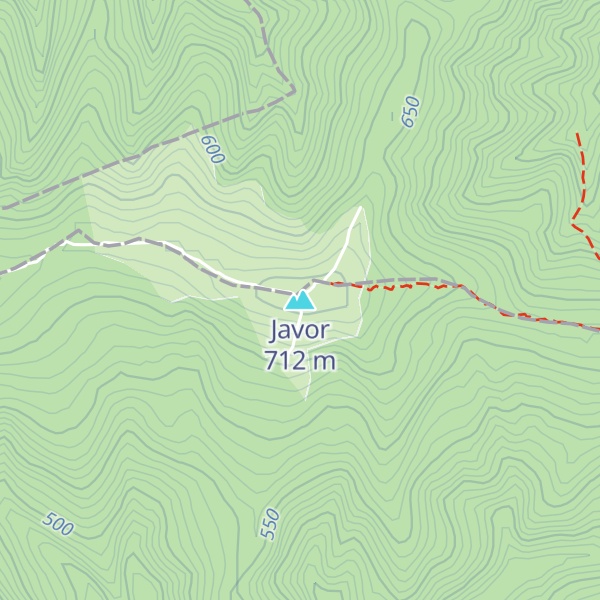 Map of Javor