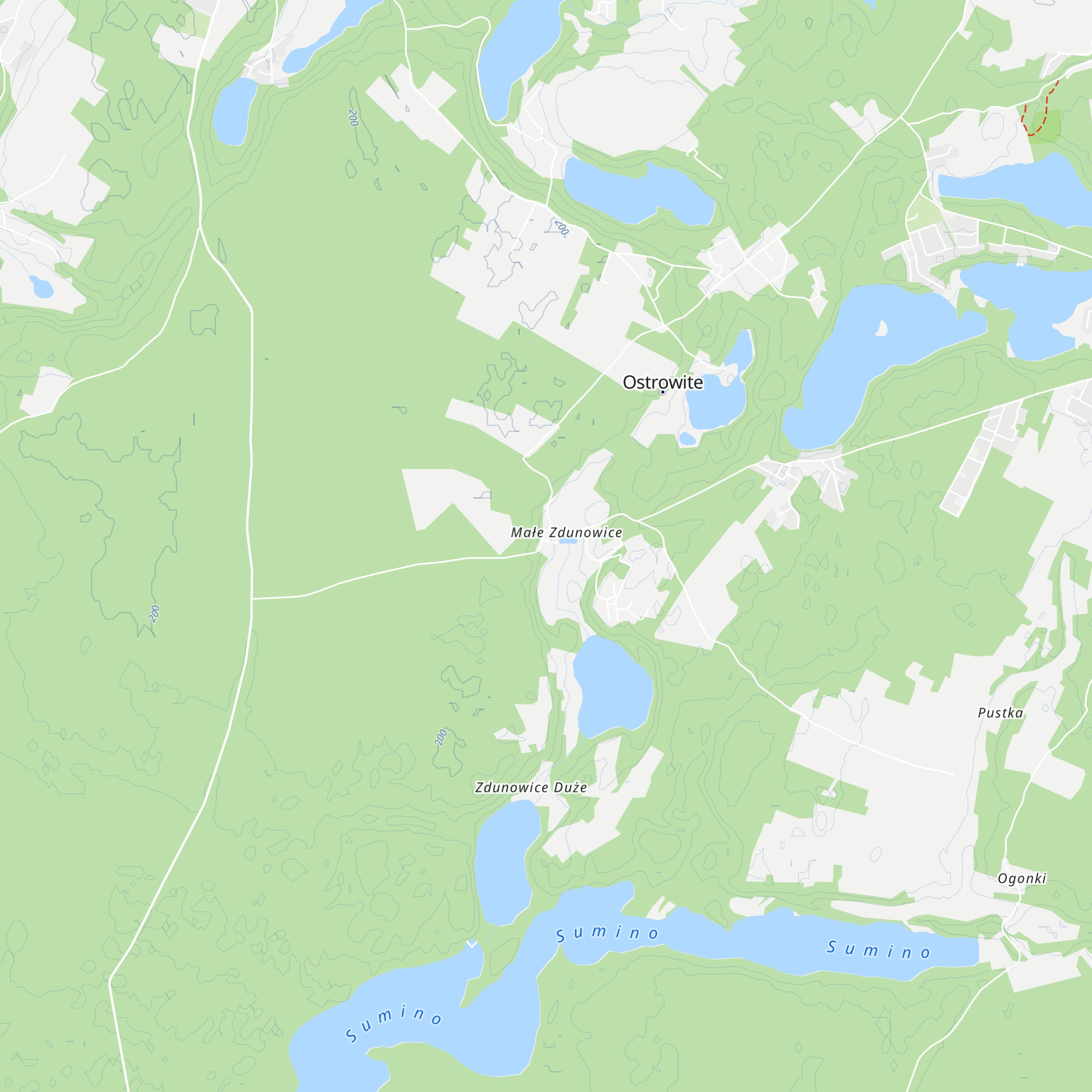 Chata Baryła map