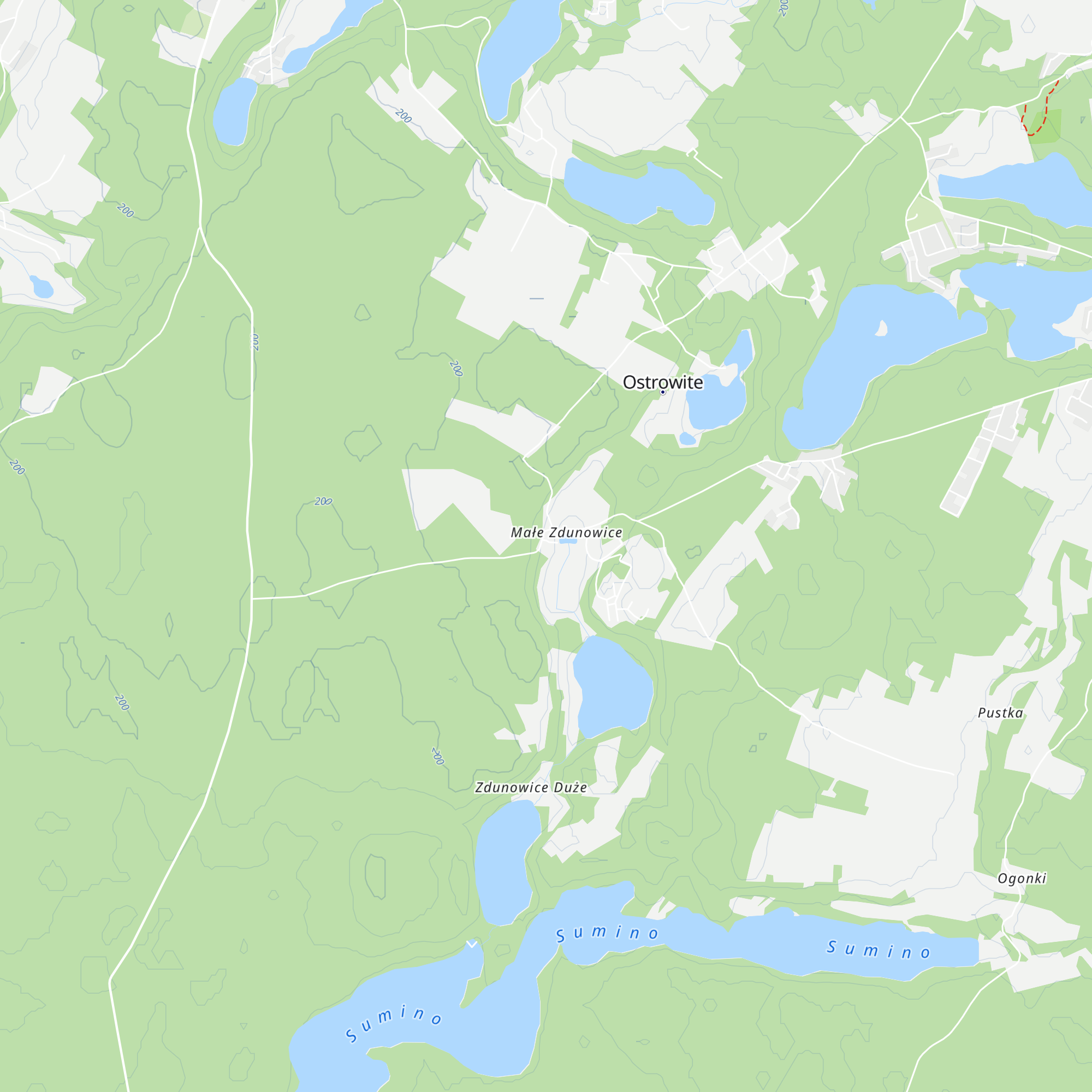 Chata Baryła map