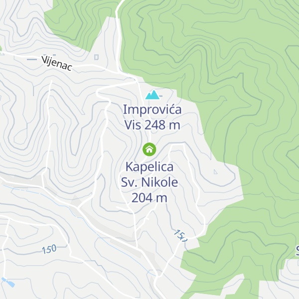 Map of Kapelica Sv. Nikole