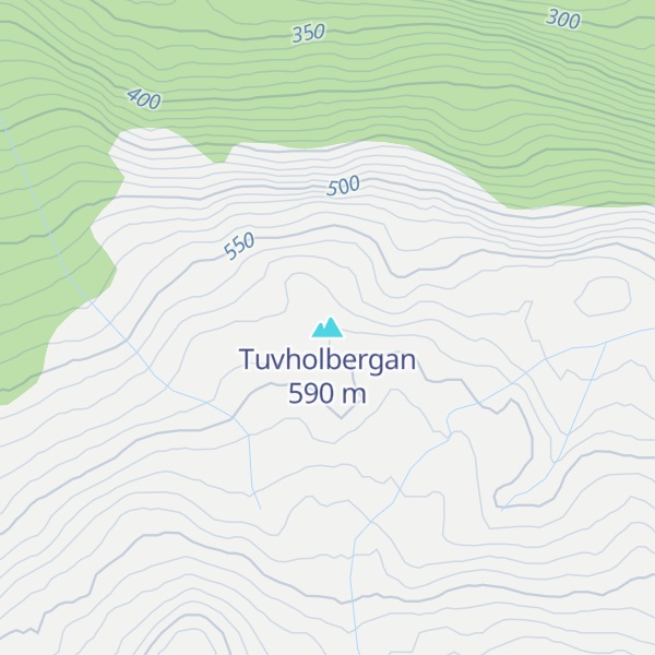 Map of Tuvholbergan