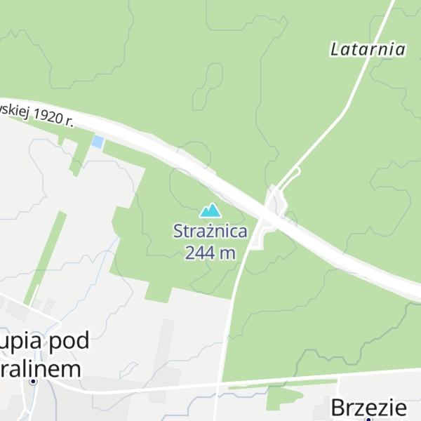 Map of Strażnica