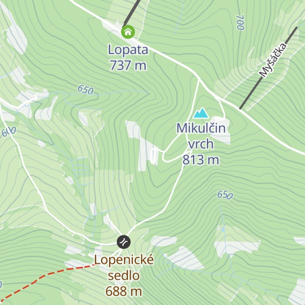 Map of Horská chata Arnika