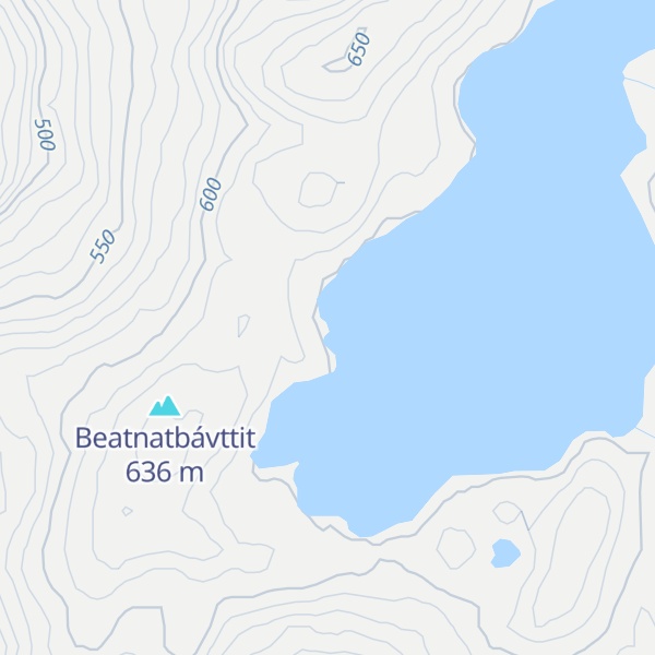 Map of Kobberfjellbua