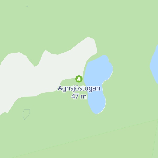 Map of Agnsjöstugan