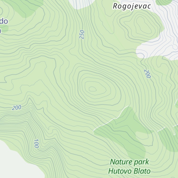 Map of Gradina