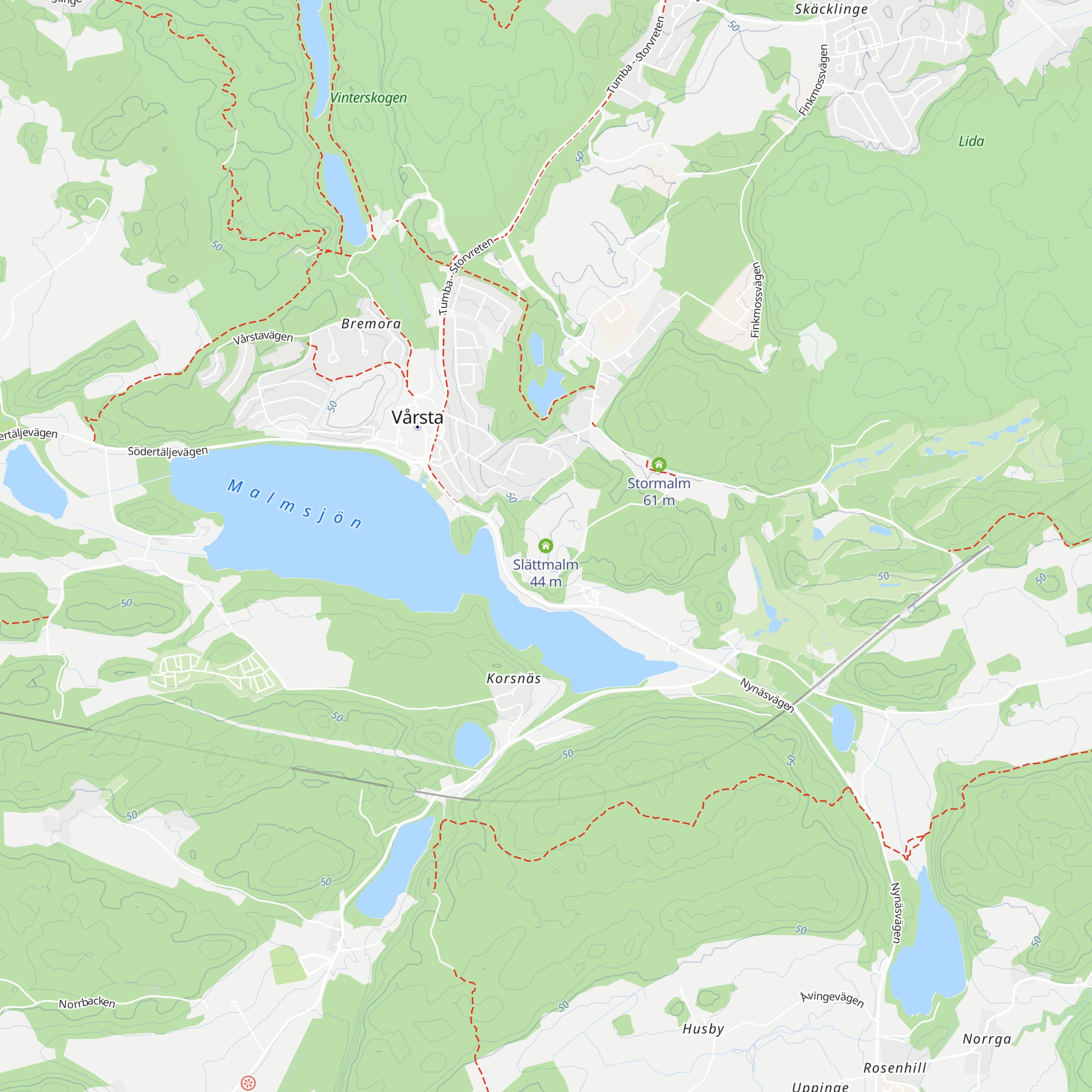 Slättmalm map
