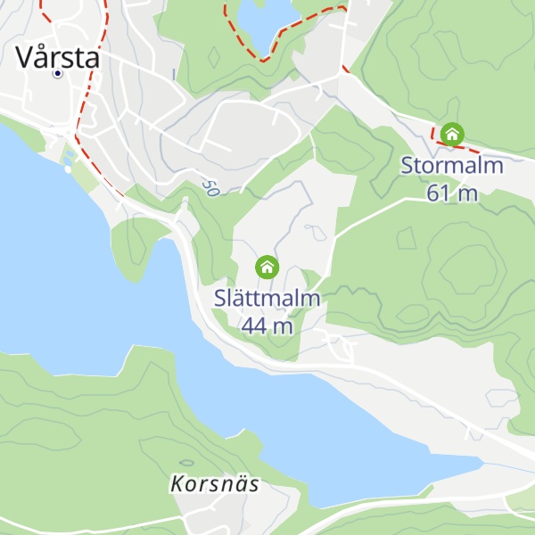 Map of Slättmalm