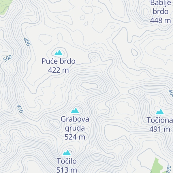 Map of Kljenjak