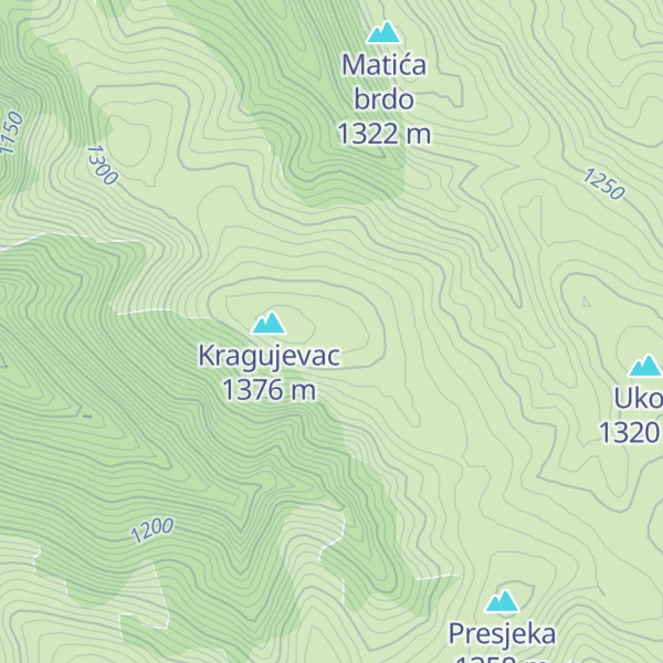 Map of Gorčevica