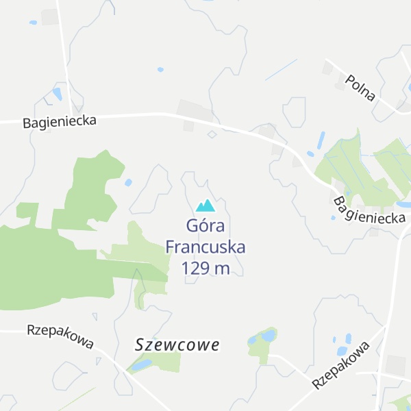 Map of Góra Francuska