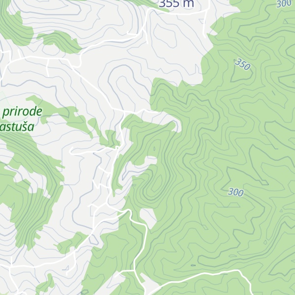 Map of Glavica