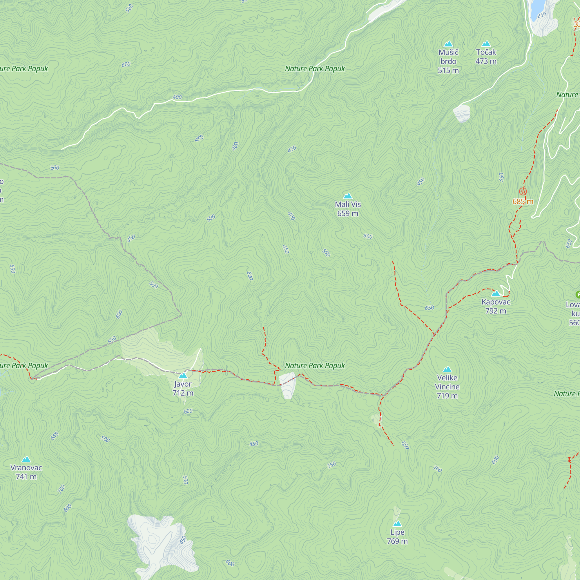 Planinarska kuća Šaševo map