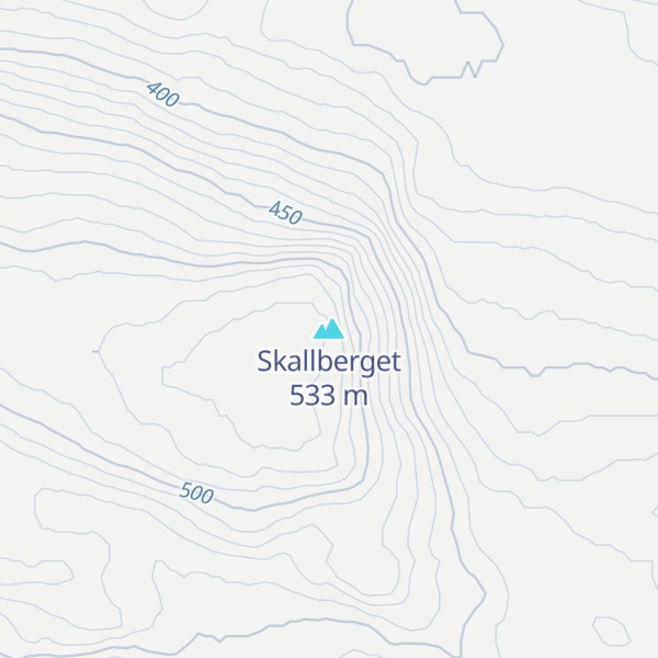 Map of Skallberget