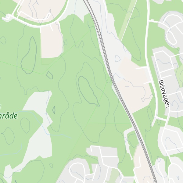 Map of Grävlingsberget