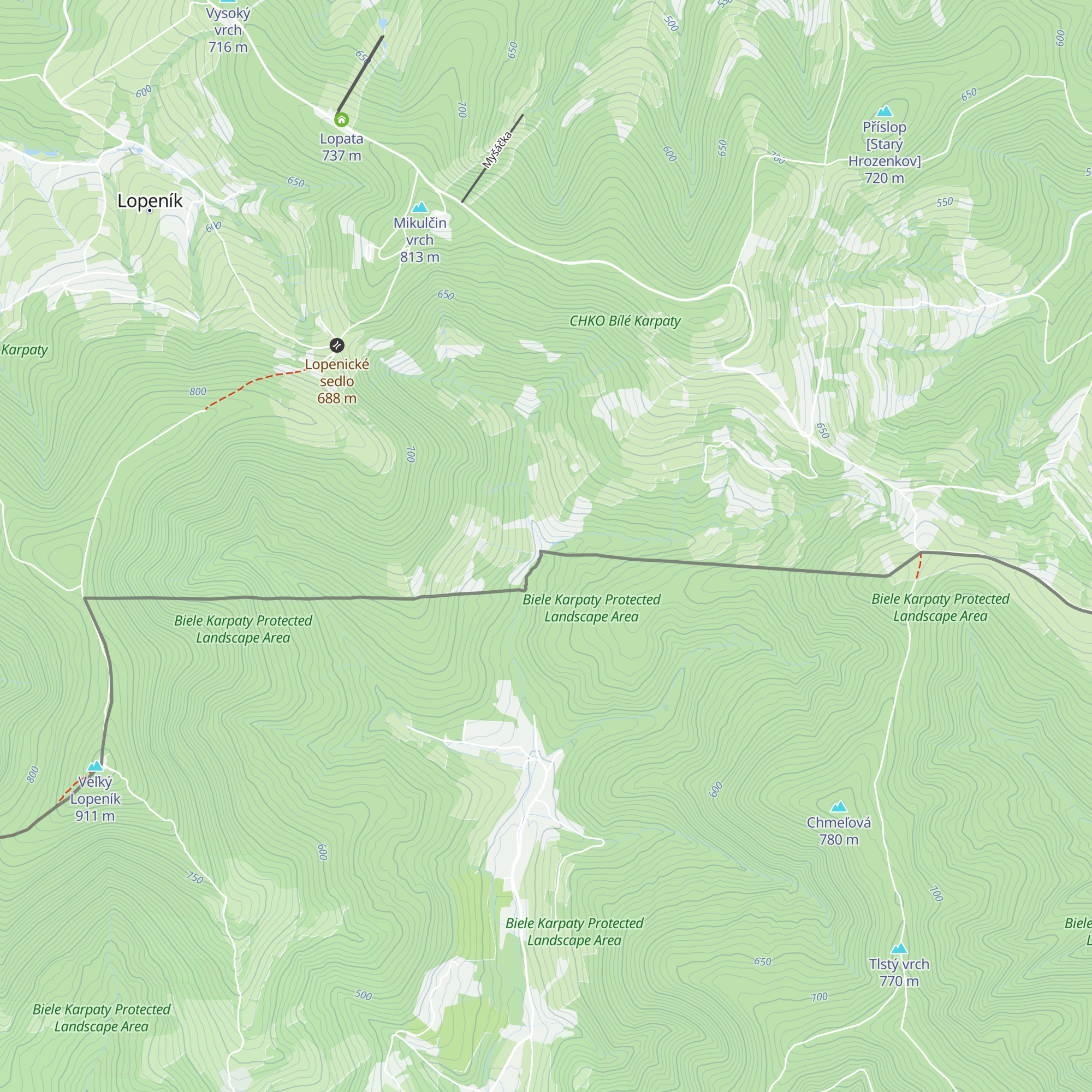 Stará škola map