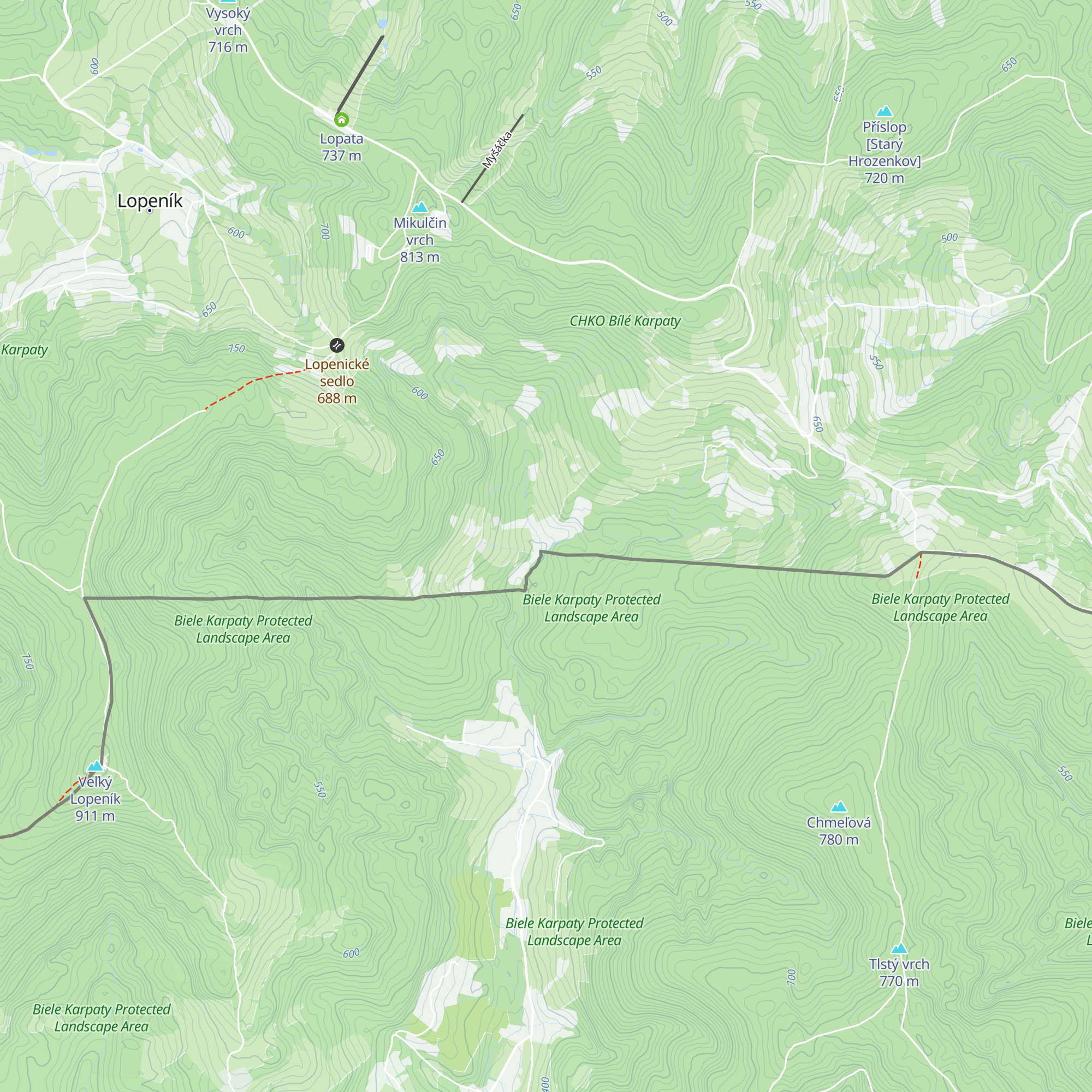 Stará škola map