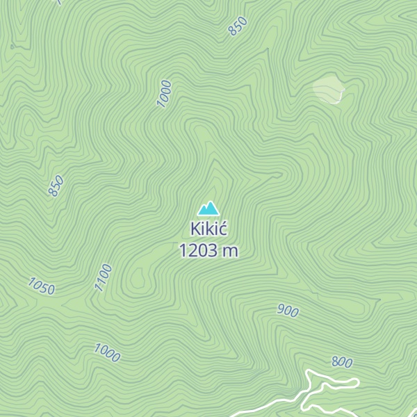 Map of Kikić