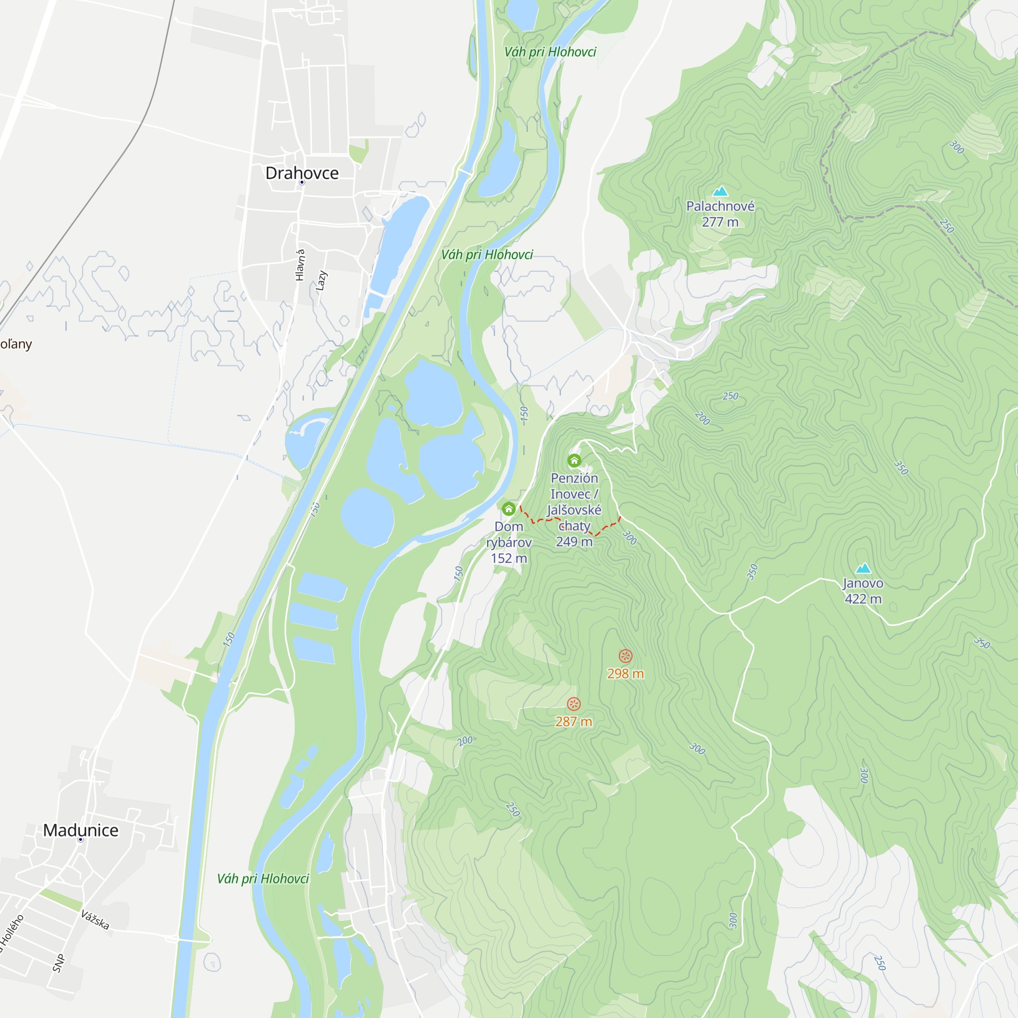 Dom rybárov map