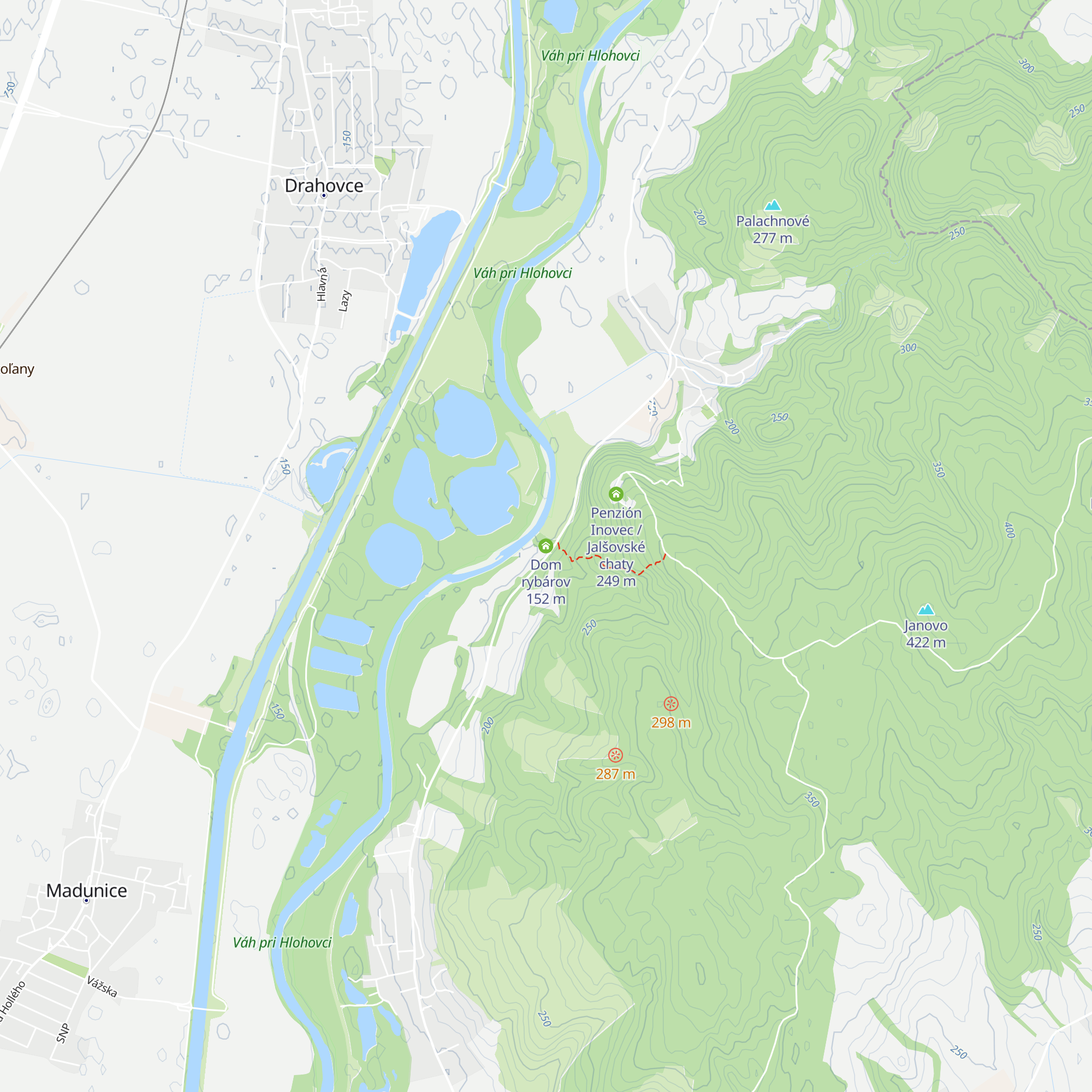 Dom rybárov map