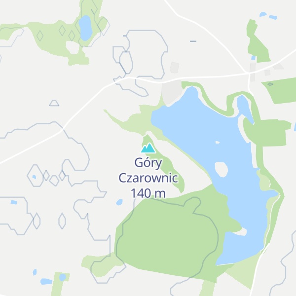 Map of Góry Czarownic