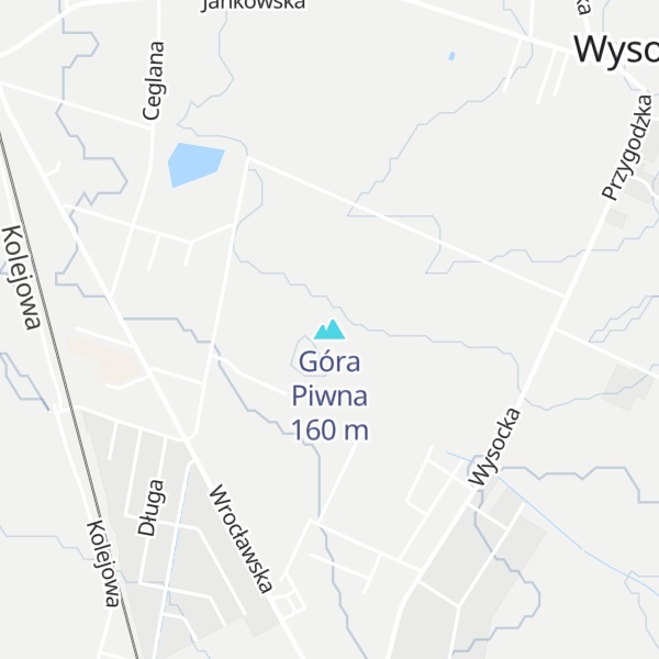 Map of Góra Piwna