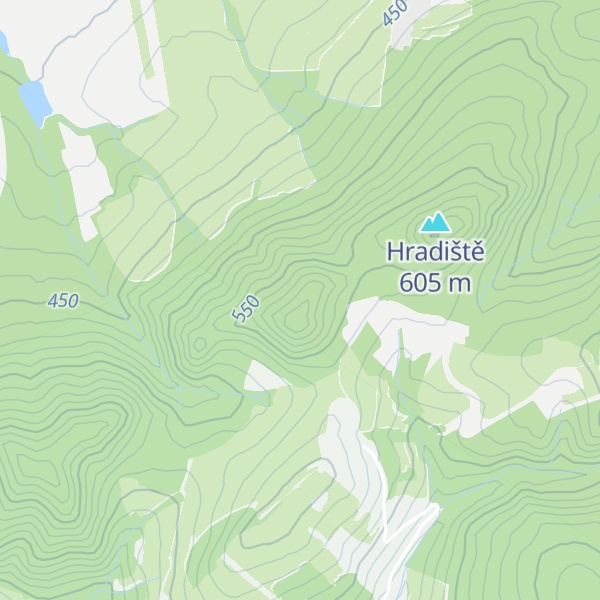 Map of Světlíkov [Loučka u Valašského Meziříčí]