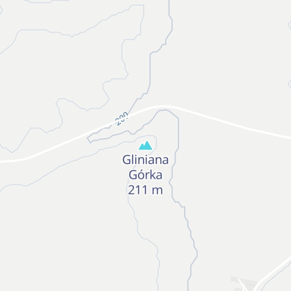 Map of Gliniana Górka