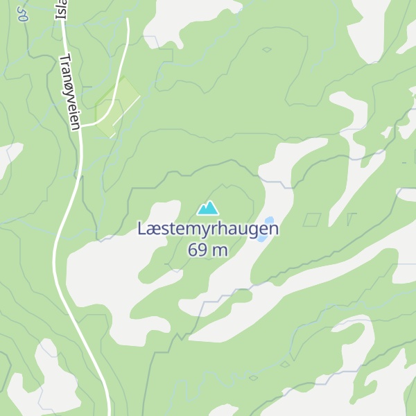 Map of Læstemyrhaugen